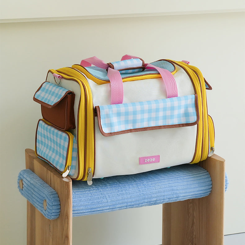 All-Season Expandable Pet Carrier – Large Capacity For Dogs & Cats