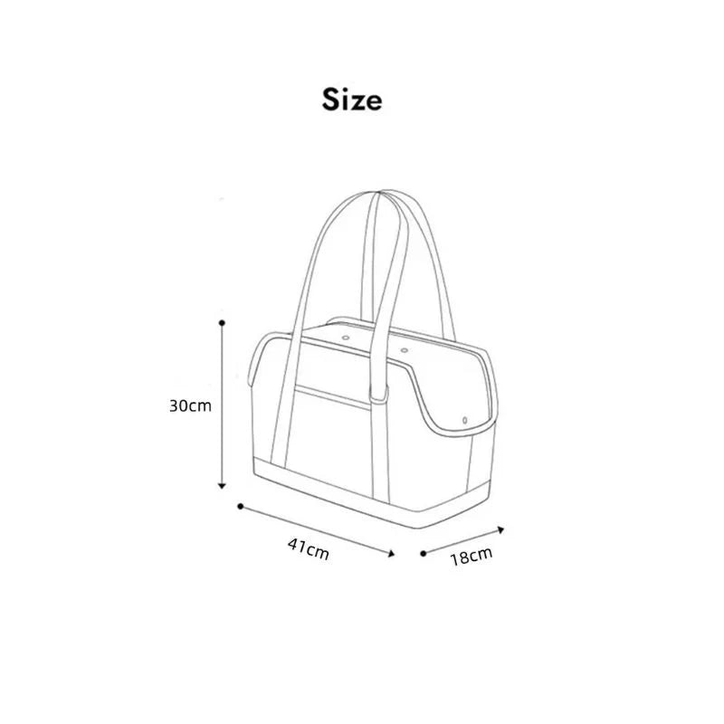 Lightweight Breathable Portable Pet Carrier for Small Dogs & Cats