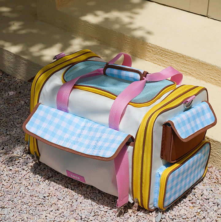 All-Season Expandable Pet Carrier – Large Capacity For Dogs & Cats