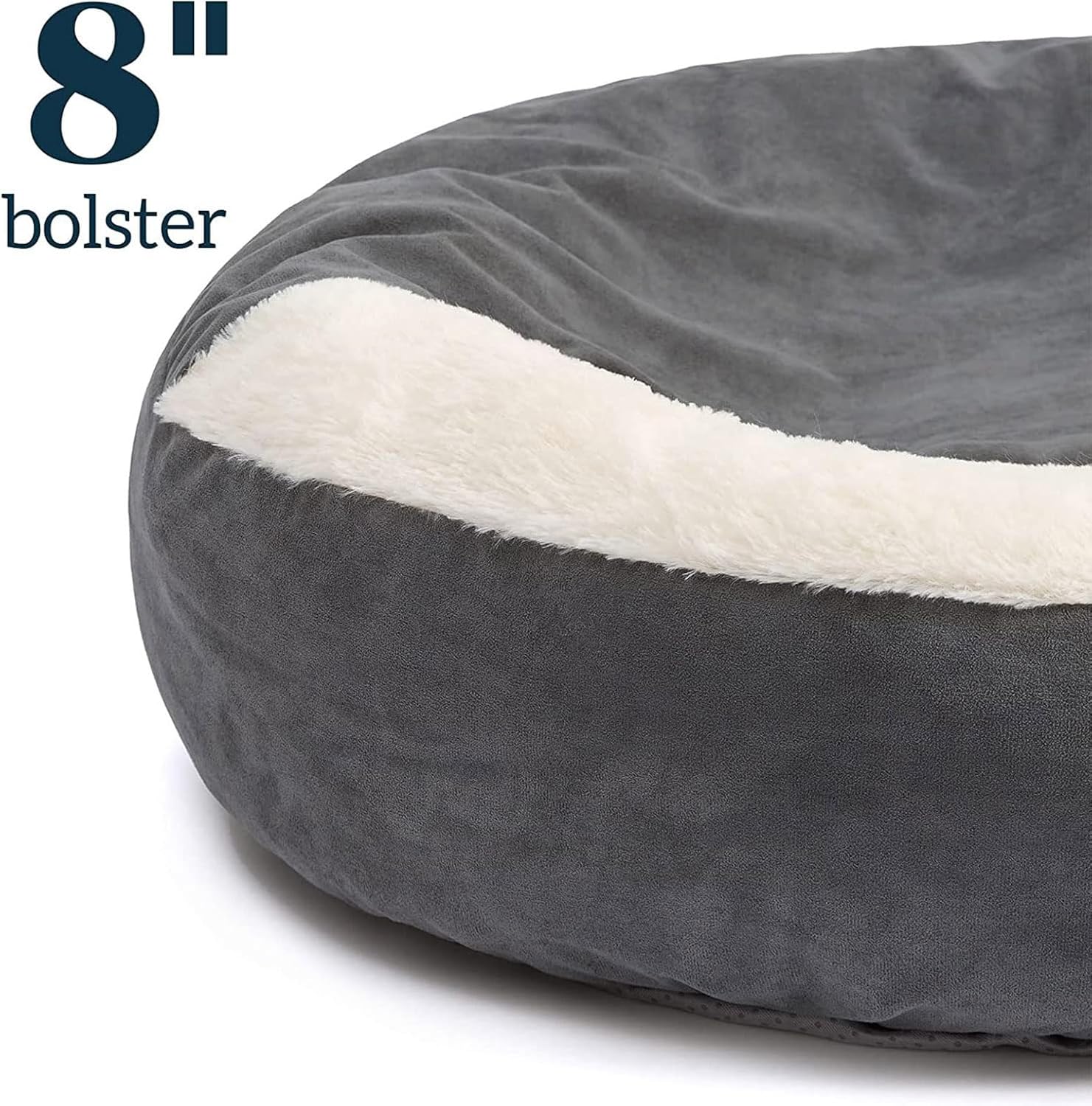 Cozy Hooded Cave Bed for Dogs & Cats - Beanbag Cuddler with Attached Blanket