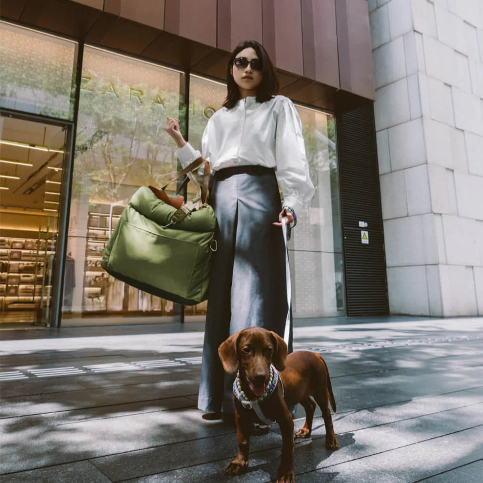 Deluxe Urban Voyager Dog Car Booster Bed