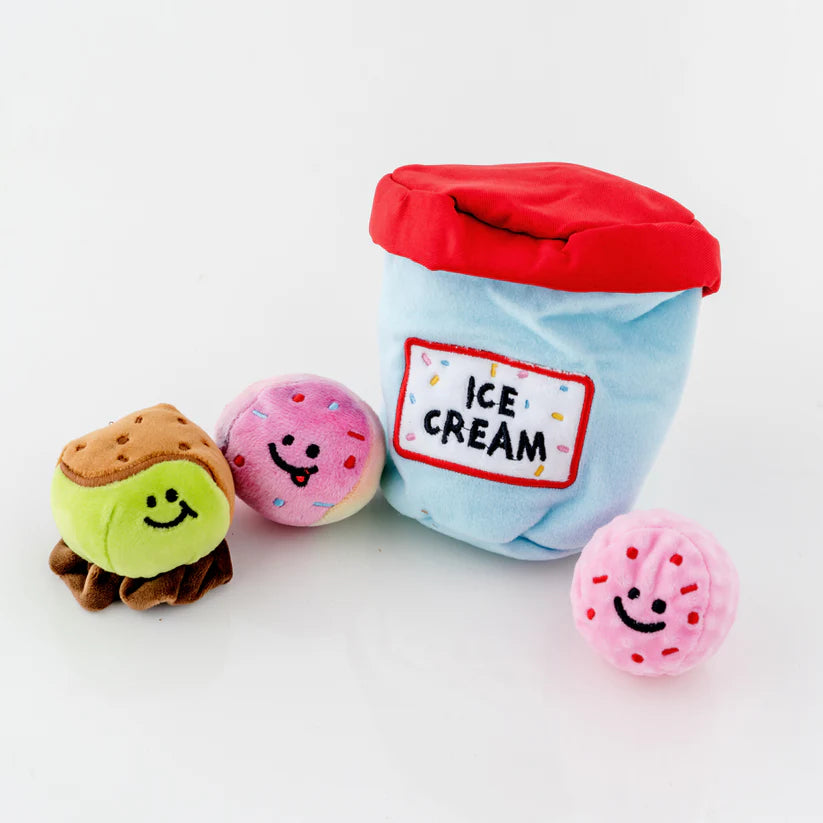 Interactive Squeaky Ice Cream Bucket Set