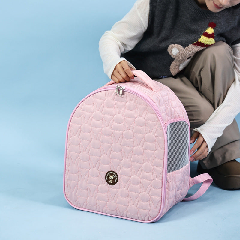 Large Capacity Cat Backpack Carrier - Foldable & Portable Pet Travel Bag