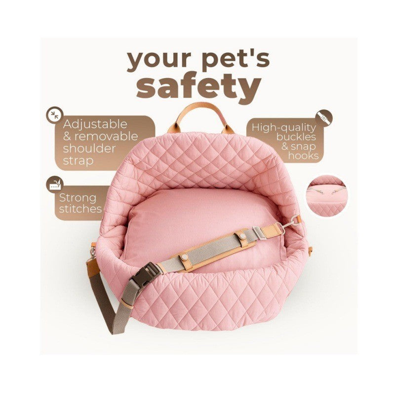 Multifunctional Portable 3-in-1 Dog Bed, Pet Car Seat And Pet Carrier