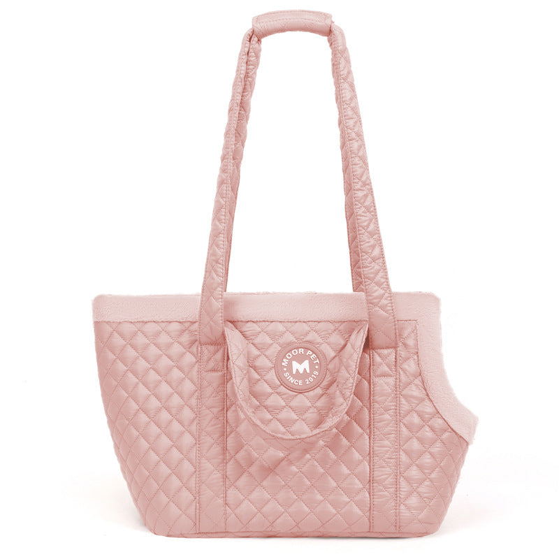 Warm & Cozy Pet Carrier - Portable Handheld & Shoulder Travel Bag For Cats & Small Dogs