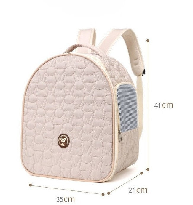 Large Capacity Cat Backpack Carrier - Foldable & Portable Pet Travel Bag