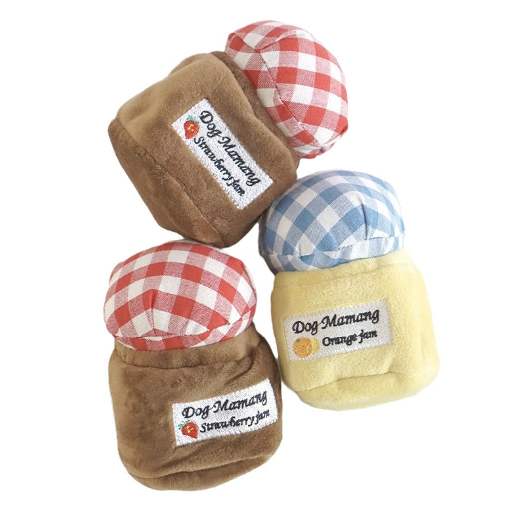 Jam Jar Sniffing Toy For Dogs & Cats