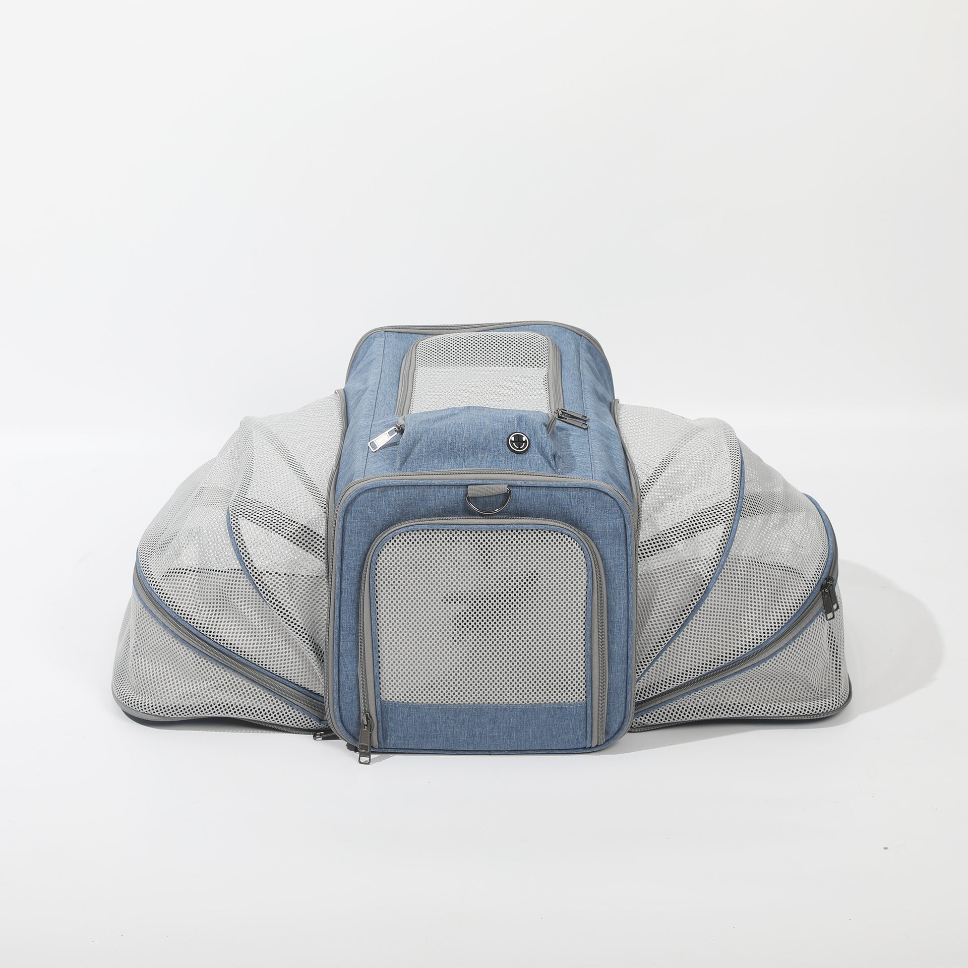 2 Sides Expandable Travel Pet Carrier For Dogs & Cats