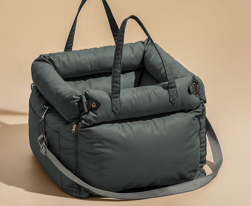 Deluxe Urban Voyager Dog Car Booster Bed