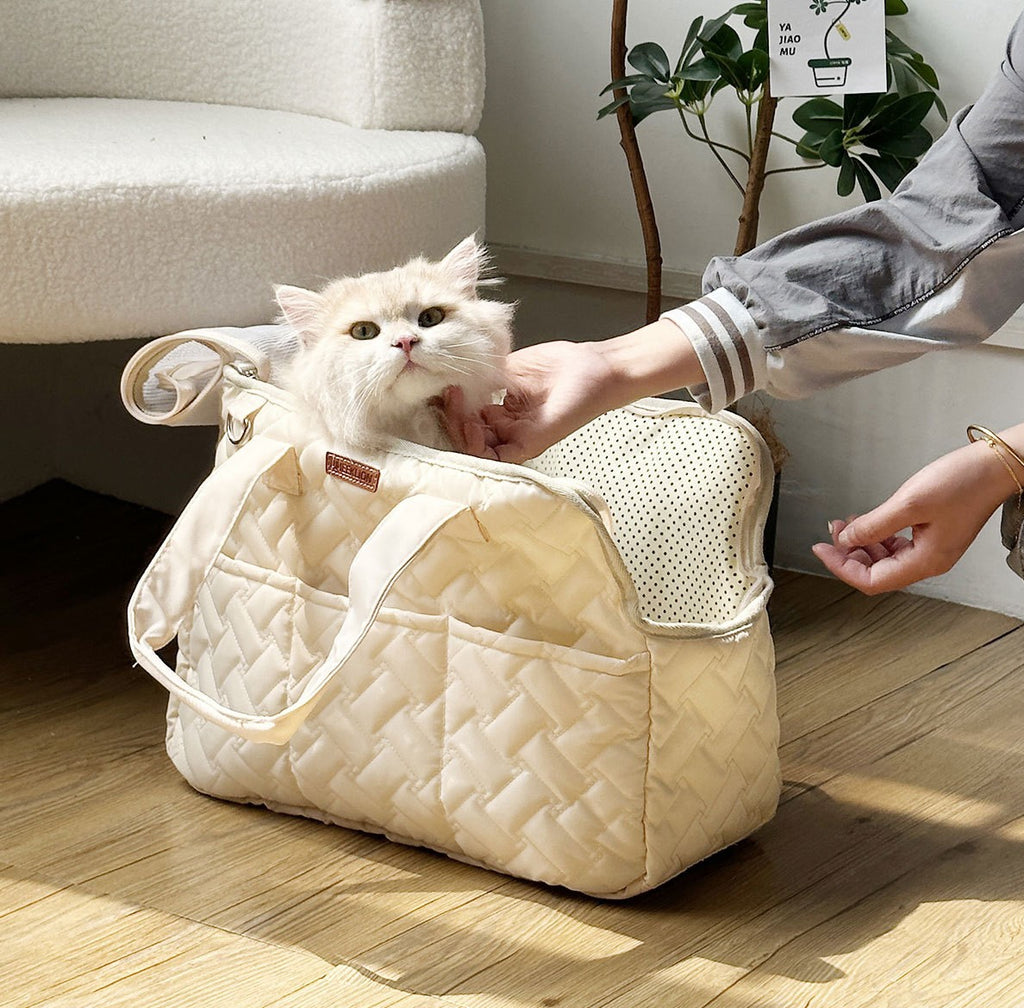 Lightweight Breathable Portable Pet Carrier for Small Dogs & Cats