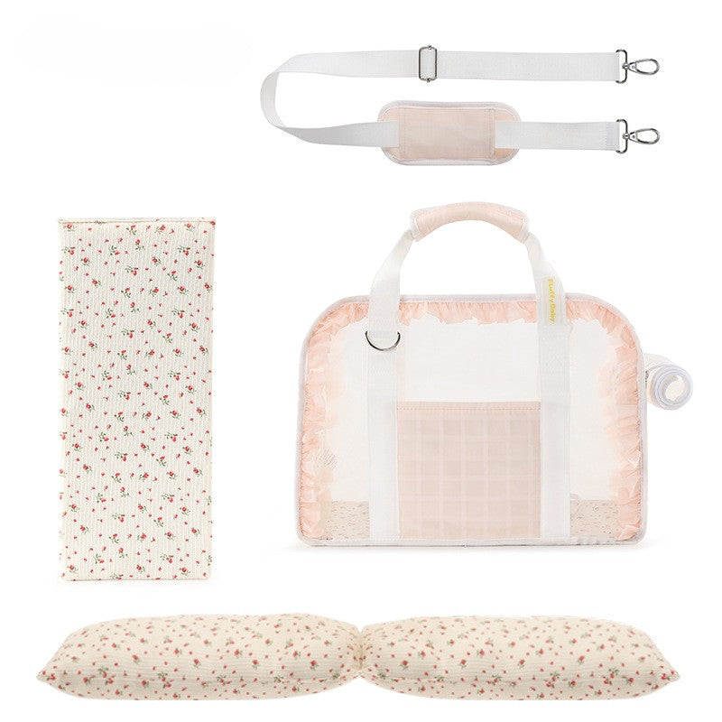 Breathable Pet Carrier Outing Mesh Portable Bag For Dogs & Cats