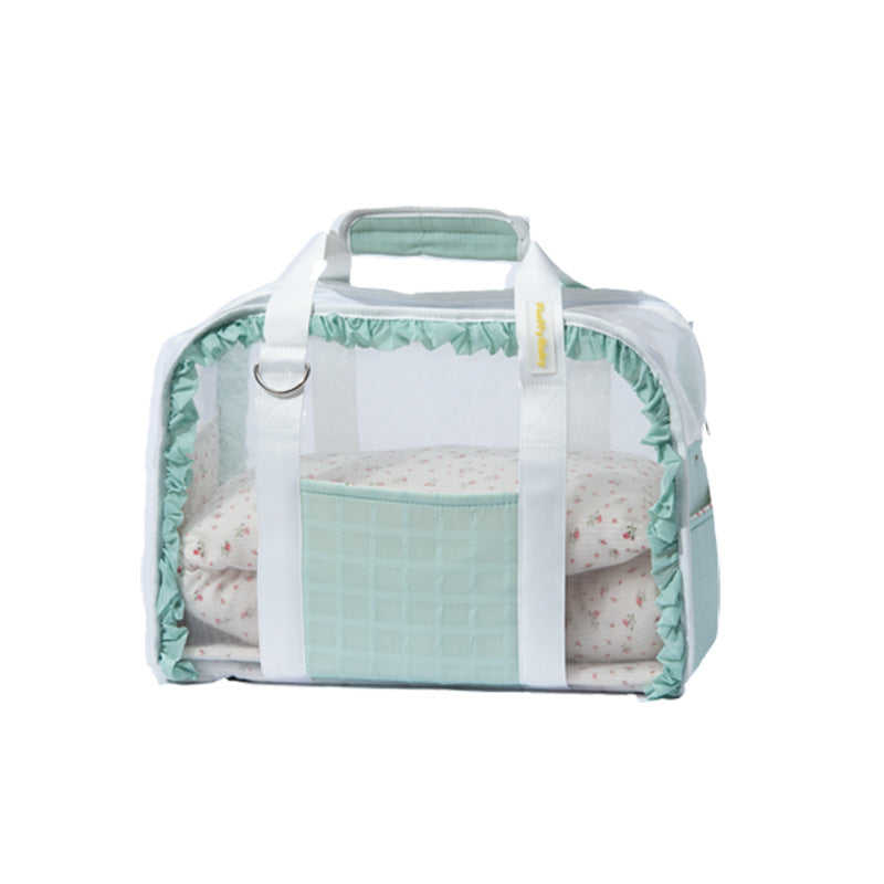 Breathable Pet Carrier Outing Mesh Portable Bag For Dogs & Cats