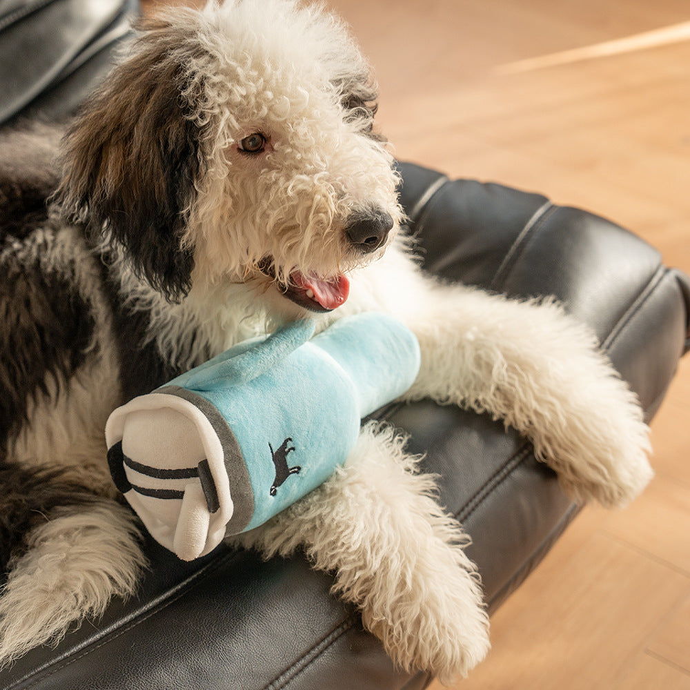 Manufacturer cross-border foreign trade explosive vocal toys bite and wear resistant dog toys dog toys water cup pet toys