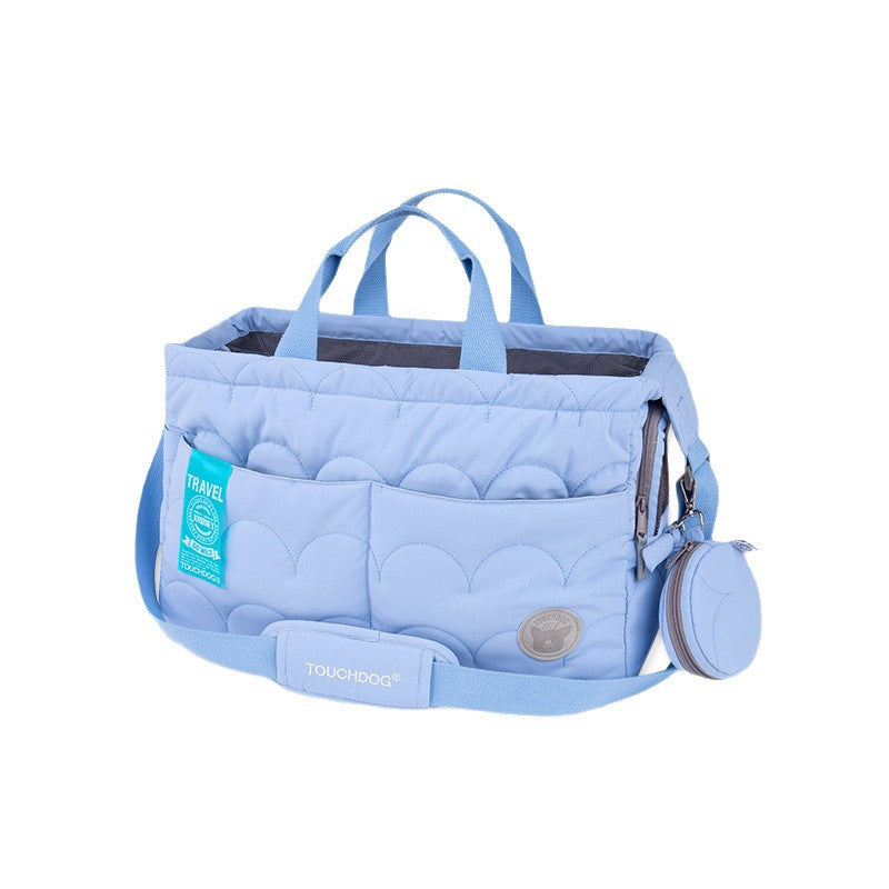Cloud-Shape Pet Carrier For Cats & Small Dogs – Large-Capacity, Breathable & Comfy Travel Bag