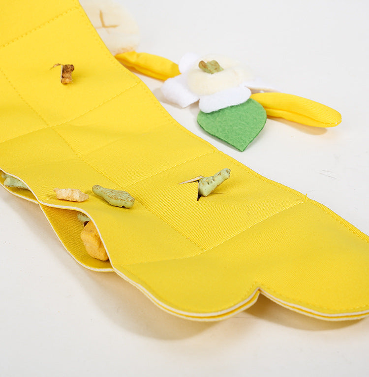 Interactive Crinkle & Squeaky Honey Jar Snuffle Toy For Dogs & Cats