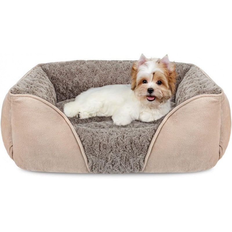 Premium Anti-Slip Dog Bed - Orthopedic, Machine Washable, and Calming Soft Support for All Sizes