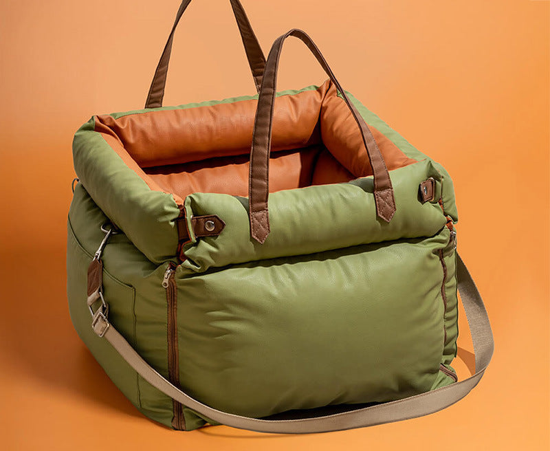 Deluxe Urban Voyager Dog Car Booster Bed