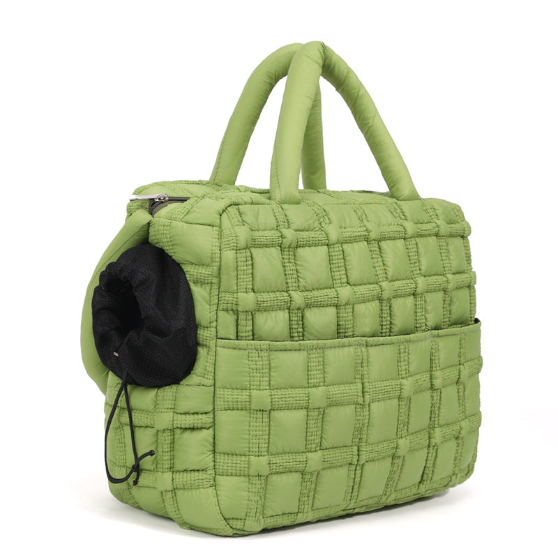 Soft & Foldable Pet Carrier: Waterproof, Lightweight For Cats & Small Dogs