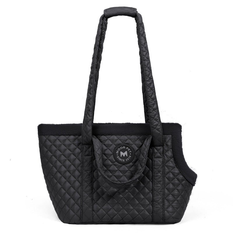Warm & Cozy Pet Carrier - Portable Handheld & Shoulder Travel Bag For Cats & Small Dogs