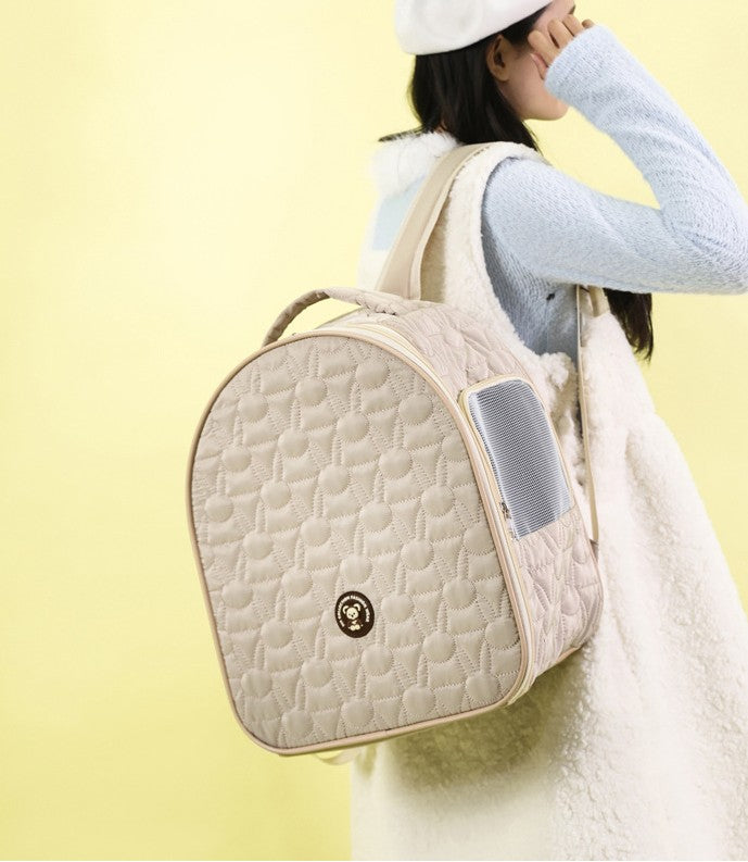 Large Capacity Cat Backpack Carrier - Foldable & Portable Pet Travel Bag