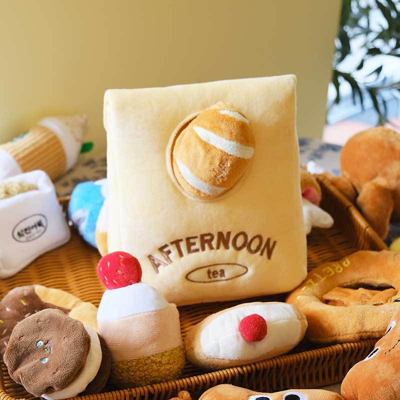 Deluxe Afternoon Tea Set: Interactive Hide & Seek Snuffle Toy for Dogs & Cats