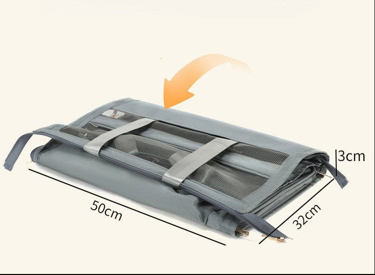 Large Capacity Foldable & Breathable Mesh Cat Carrier