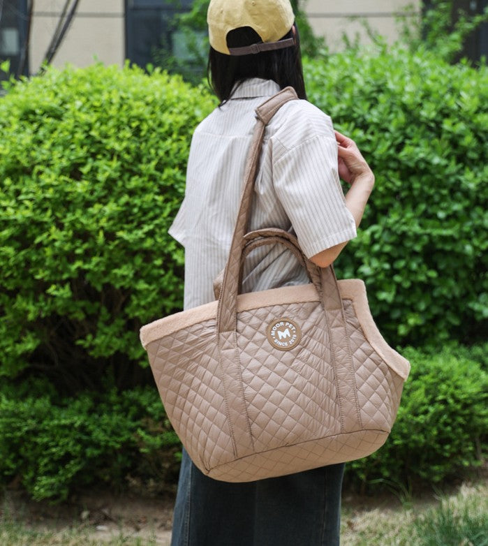 Warm & Cozy Pet Carrier - Portable Handheld & Shoulder Travel Bag For Cats & Small Dogs