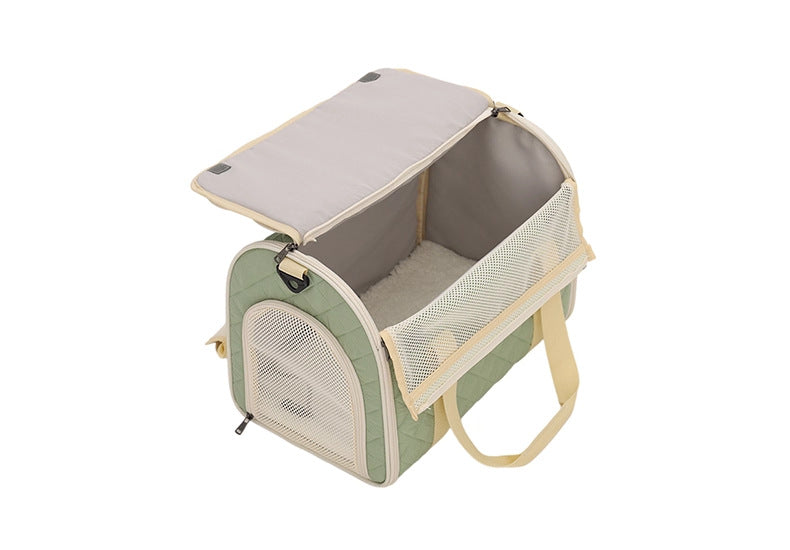 Everyday Is Christmas: Winter Fleece-Lined Pet Travel Tote - Cozy, Large Capacity Carrier for Cats & Small Dogs