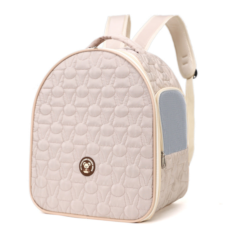 Large Capacity Cat Backpack Carrier - Foldable & Portable Pet Travel Bag