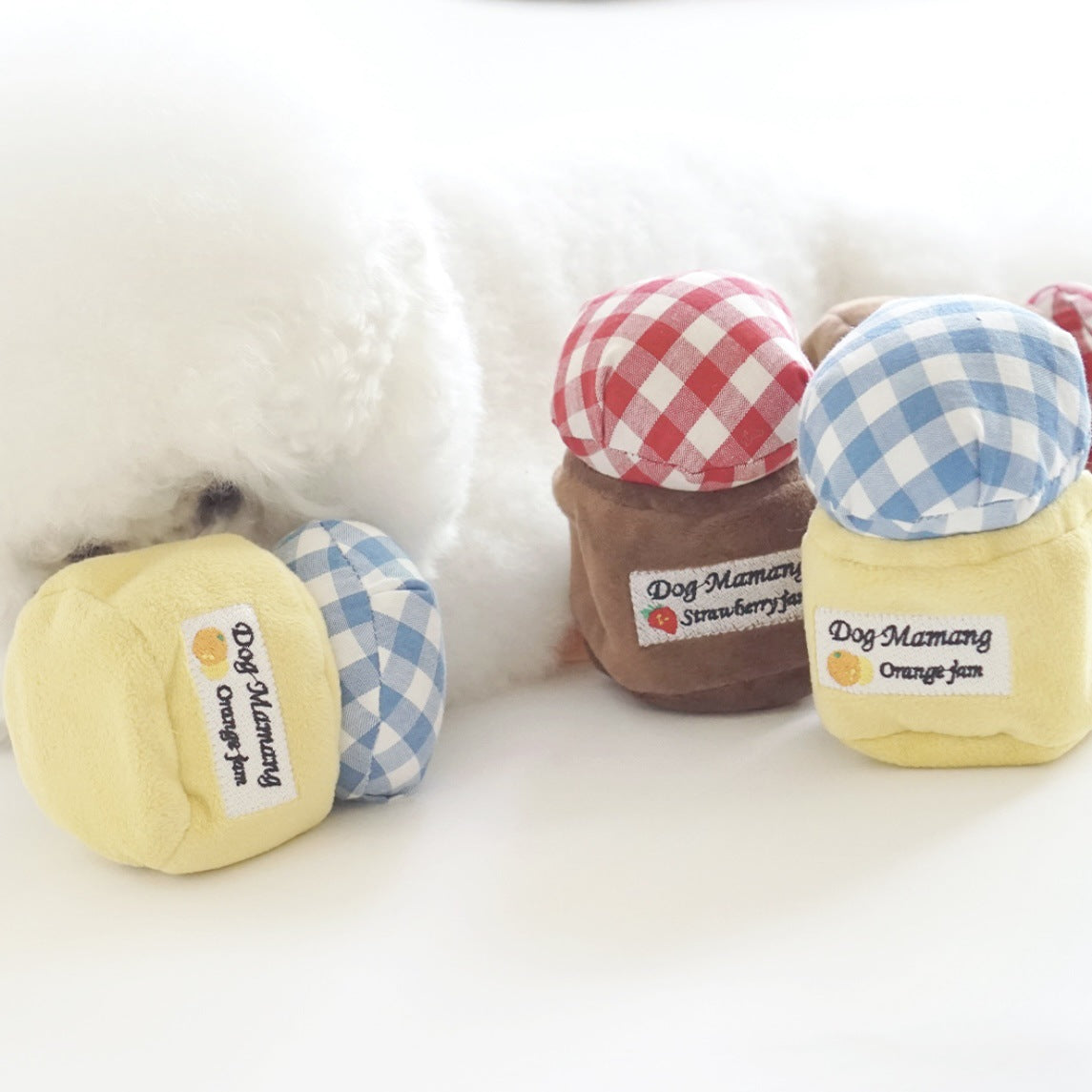 Jam Jar Sniffing Toy For Dogs & Cats