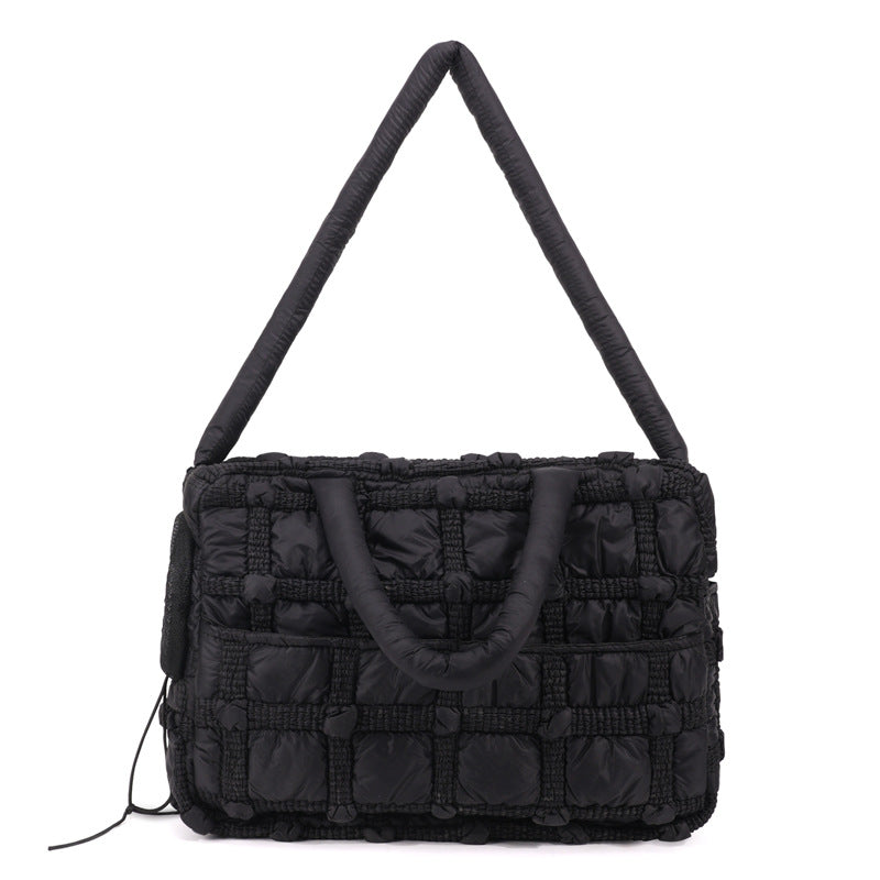 Soft & Foldable Pet Carrier: Waterproof, Lightweight For Cats & Small Dogs