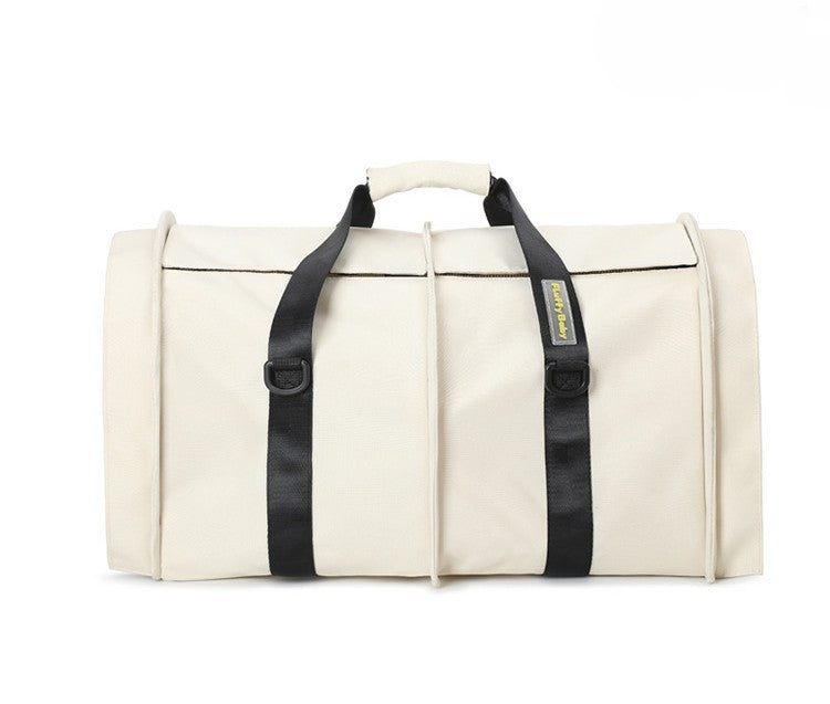 Multi-Purpose Pet Carrier Tote For Cats & Small Dogs – Durable Canvas, Large Capacity, Hard Bottom & Crossbody