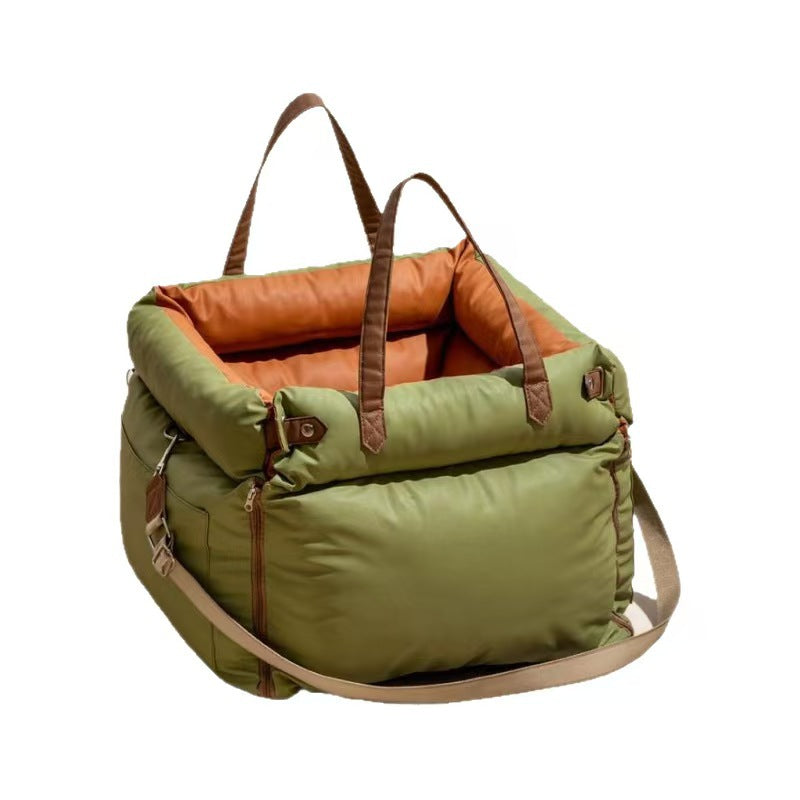 Deluxe Urban Voyager Dog Car Booster Bed