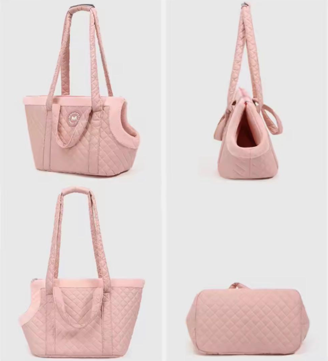 Warm & Cozy Pet Carrier - Portable Handheld & Shoulder Travel Bag For Cats & Small Dogs