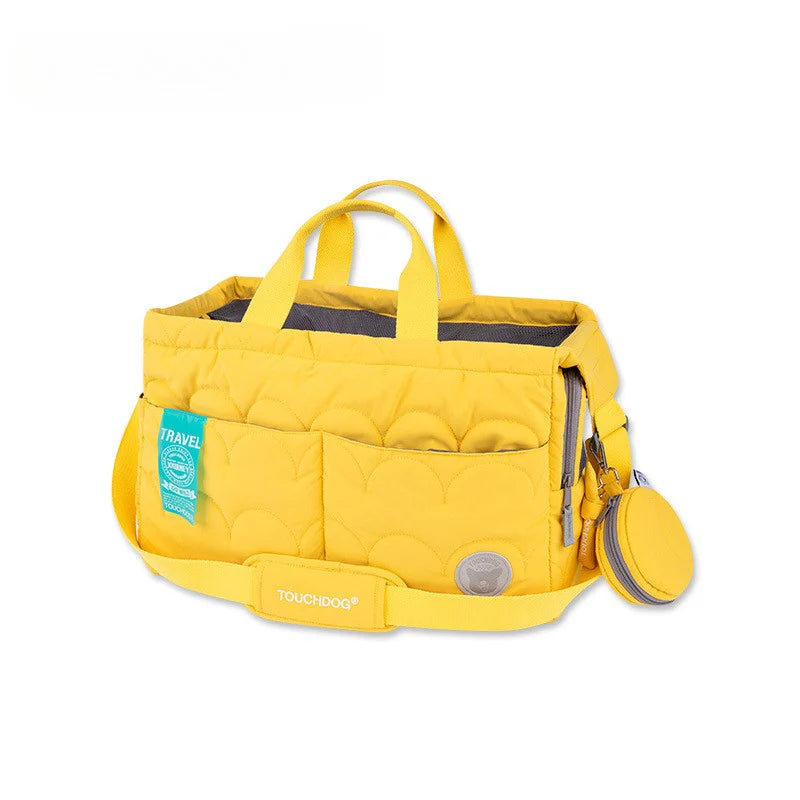 Cloud-Shape Pet Carrier For Cats & Small Dogs – Large-Capacity, Breathable & Comfy Travel Bag