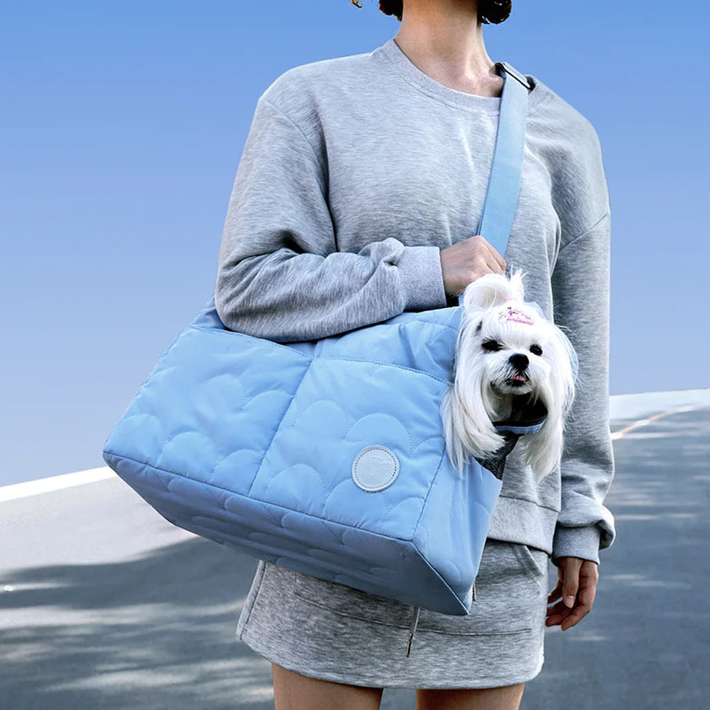 Cloud-Shape Pet Carrier For Cats & Small Dogs – Large-Capacity, Breathable & Comfy Travel Bag